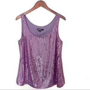 DKNY Purple Tank Top/Cami